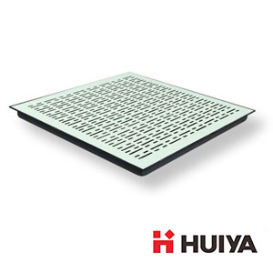 Perforated Raised Floor With PVC Conduxtive Tiles