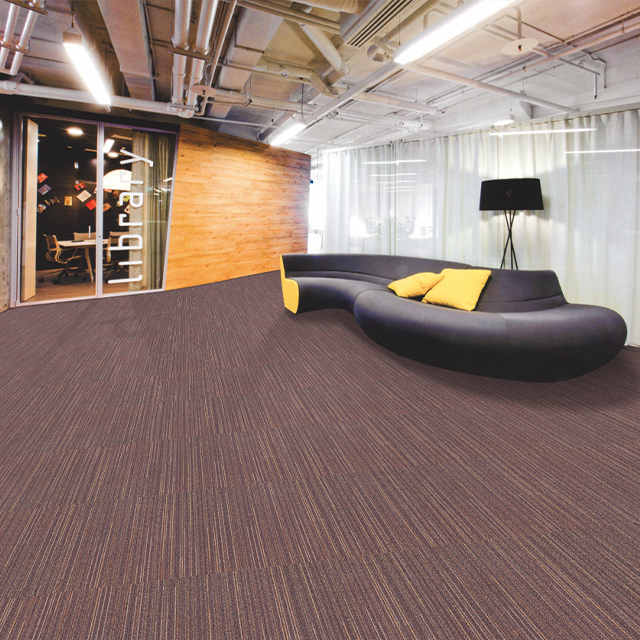 100%Nylon or Polypropylene of Commercial Carpet Tiles for Public Area Such as Office Hotel Clinic Restaurant