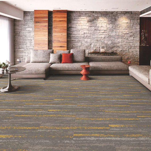 100% Nylon Carpet Tiles Are Suitable for Office Hotel Public Area with Soft feel