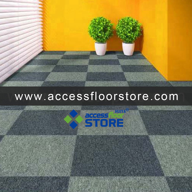 Carpet Tiles Commercial Office Square Carpet Tile Office Use PVC Backing