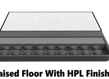 High Pressure Laminates (HLP) Raised Floor Features, Advantages & Applications