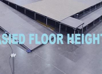 Raised Access Floor Height - Standard Heights For Installing Technical Floor In Different Applications