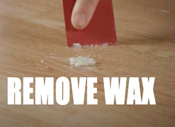 How To Remove Wax (Resin) from Vinyl, PVC, Lino, HPL Flooring?