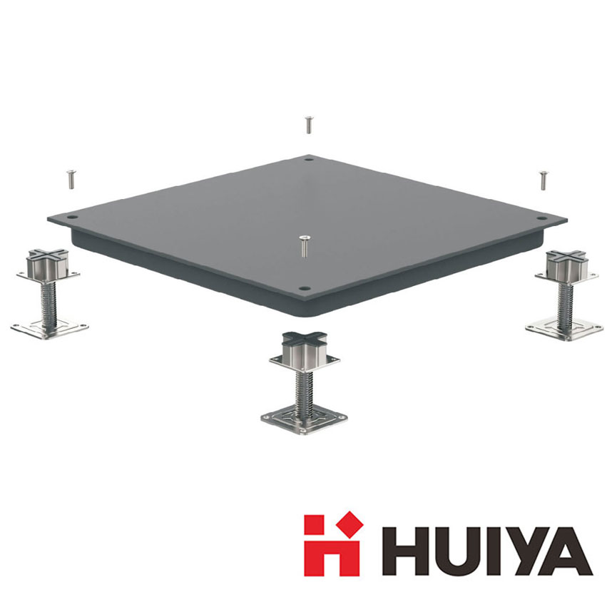 800lbs Bare Steel Concore Raised Floor Panel - Huiya.jpg