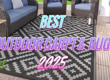 Best Outdoor Carpets & Patio Rugs 2025 (Budget & Stylish)